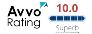 Avvo Rating 10.0 Superb Lawyer Rating 